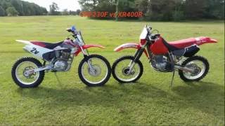 CRF230f vs XR400r [upl. by Enner]