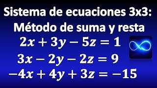 SISTEMAS de Ecuaciones 3x3 ESCALONADO ✅ Método de Sustitución [upl. by Eneluj]