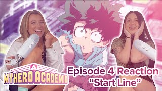 My Hero Academia  Reaction  S1E4  Start Line [upl. by Sig735]