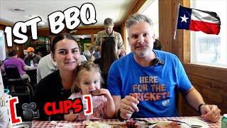 Taste Test Time Brits Try  TEXAS1 BBQ Goldee’s BBQ for the first time [upl. by Bindman]