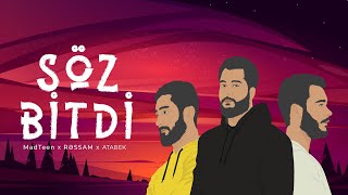 MadTeen x RƏSSAM x ATABEK — Söz Bitdi Rəsmi Audio [upl. by Sitto]