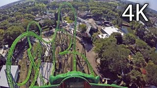 The Monster front seat onride 4K POV Adventureland Iowa [upl. by Mines]