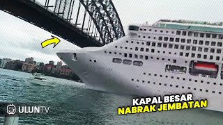 Detikdetik Momen Kecelakan Kapal Besar Laut Yang Terekam Kamera [upl. by Elwina378]