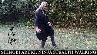 HOW TO WALK SILENTLY LIKE A NINJA 🥷🏻 Ninjutsu Stealth Training Techniques Shinobi Ashi [upl. by Archy]