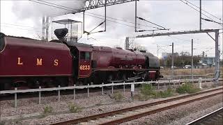 Duchess of Sutherland at Nuneaton 151221 [upl. by Nelad]