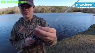 Bass and trout fishing in Tannehill Alabama [upl. by Arikahs]