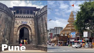 Pune  Dagdusheth Ganpati Temple  Shaniwar Wada  Aga Khan Palace  Manish Solanki Vlogs [upl. by Assirod737]