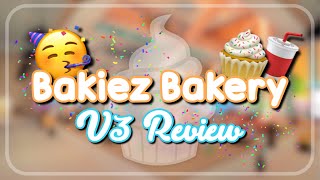 Bakiez Bakery V3 Review  Roblox [upl. by Towne637]