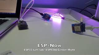 ESPNow ESP32  ESP8266 [upl. by Naujd]