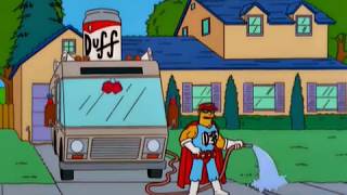 The Simpsons DUFFMAN CANT BREATHE [upl. by Ravel]