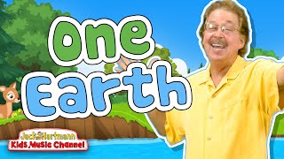 One Earth  Earth Day Song for Little Ones  Jack Hartmann [upl. by Ennire]