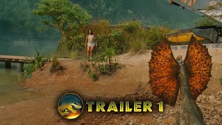 OFFICIAL TRAILER 1  JURASSIC WORLD REBIRTH [upl. by Mora]