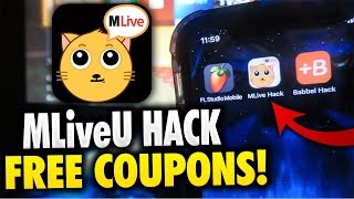 MLiveU Hack 2021  MLive MOD FREE Coupons amp Unlock Rooms WATCH THIS NOW [upl. by Lonergan]