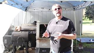 Smoking Pork Roast in the Masterbuilt MB20060321 40inch Digital Charcoal Smoker [upl. by Josee]