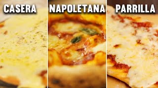 ¿CÓMO HACER 3 TIPOS DE PIZZA CON MASA MADRE [upl. by Ailehc]