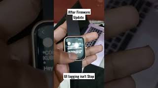 boat xtend smartwatch after firmware update  UI lagging stop [upl. by Iroc993]