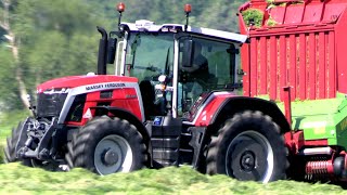 Massey Ferguson 8S tractor REVIEW Engine and Transmission [upl. by Blakeley]