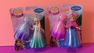 Disney Frozen Anna and Elsa MagiClip Dolls [upl. by Norrat]