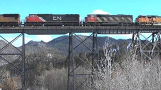 46000 hp climbs Mullan Pass [upl. by Doownyl]