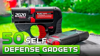 50 EDC Self Defense Gadgets You Must Carry At Night [upl. by Mccready]