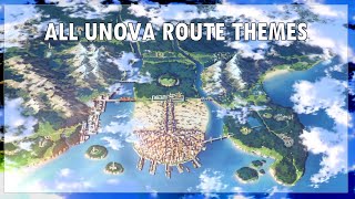 All Pokemon Unova Region Route Themes [upl. by Saraann885]