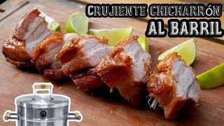 CHICHARRÓN CRUJIENTE AL BARRIL  Guía rápida  La Plaza cocina [upl. by Acinnej]