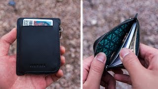 Best Minimalist Wallet That Can Hold Coins  UNDIVIDED Wallet Review [upl. by Greta880]