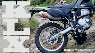 250ｃｃのオフロードバイクはイイゾ kawasaki KLX250 愛車レビュー ROCKMotoMovie [upl. by Veriee]