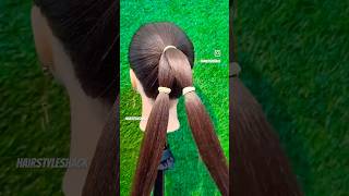 Hairstyles Hack🌼✅hairstylehairstylestipshackviralhackshairhackshairtutorialshortsshort [upl. by Arymahs689]