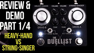 King Tone Duellist Demo Part 1 StringSinger vs HeavyHand [upl. by Sinne]