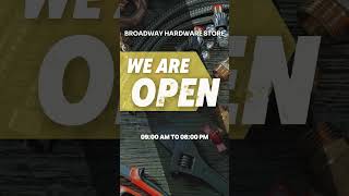 Broadway Hardware Store hourshardware [upl. by Joceline99]