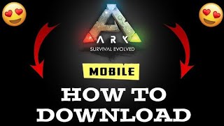 How To Download Ark Survival Evolve On Android  No Vpn or Random Website 🤫 [upl. by Enilrahc357]