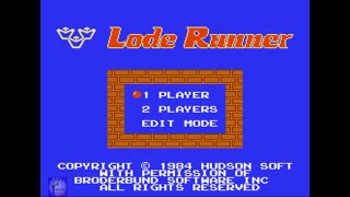 LODE RUNNER PARTE 1  GAMEPLAY [upl. by Dublin]