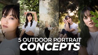 5 Easy Concepts for Great Portraits in Any Park [upl. by Bashee]