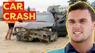 Car Crash On Bondi Beach [upl. by Naitsihc]