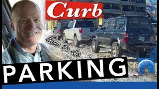 How to Curb Park  Kerb Parking  StepbyStep Instructions [upl. by Dlarej]