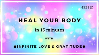 15 Minute Healing Meditation Heal Your Body Permanently [upl. by Acceber]