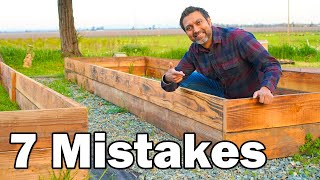 7 Raised Bed Mistakes You MUST Avoid [upl. by Mozart]