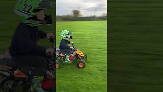 50cc quad flying [upl. by Anaihs680]