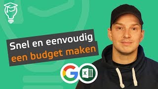 Budget maken snel en eenvoudig 2019 [upl. by Yslehc]