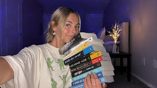 ASMR  Rating Books I’ve Read Recently 📚🫶🏼  Whisper Rambling [upl. by Ydda]