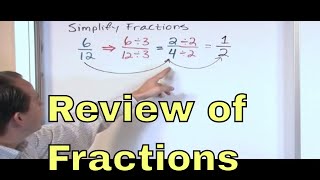 02  Review of Fractions in Algebra [upl. by Lohrman]