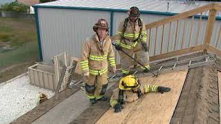 Firefighter Roof Rescue [upl. by Aika]