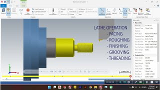 Mastercam Tutorial  CNC Turning  Lathe Program  MasterCam 2023  cnclathe lathe cnc mastercam [upl. by Karalynn]