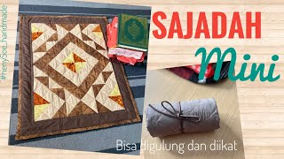 Cara Membuat Sajadah Mini l DIY Sajadah Travel l Tutorial Sejadah Mini [upl. by Ardnaek]