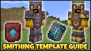 Minecraft SMITHING TEMPLATE Guide [upl. by Leumas227]