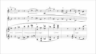 György Ligeti  Trio for Violin Horn and Piano With score [upl. by Niarb358]