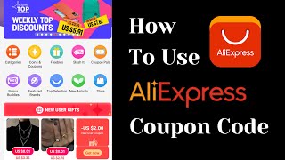 How to use AliExpress coupon code [upl. by Oleusnoc]