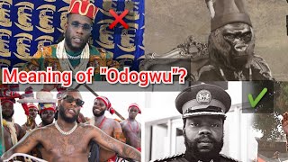 BURNABOY quotODOGWUquot MEANING OFFICIAL VIDEO ENGLISH TRANSLATION Lyrics [upl. by Ydnec]