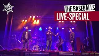 The Baseballs  Little Drummer Boy Christmas Song Live [upl. by Aicylla457]